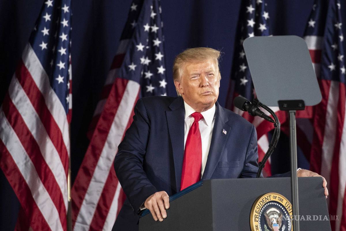 Estados Unidos se recuperará pronto de "plaga de China", asegura Donald Trump