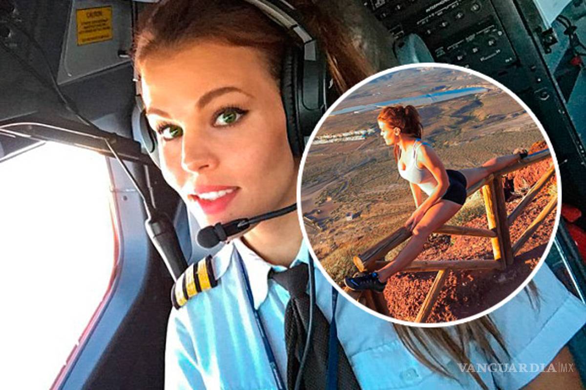 Esta podría ser la piloto más sexy del mundo, además practica yoga (fotos)