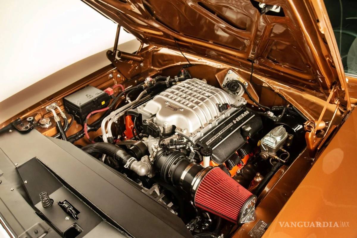 $!Un Dodge Charger R/T de 1969 con motor 6.2 Hellcat de 717 CV, aunque no lo creas