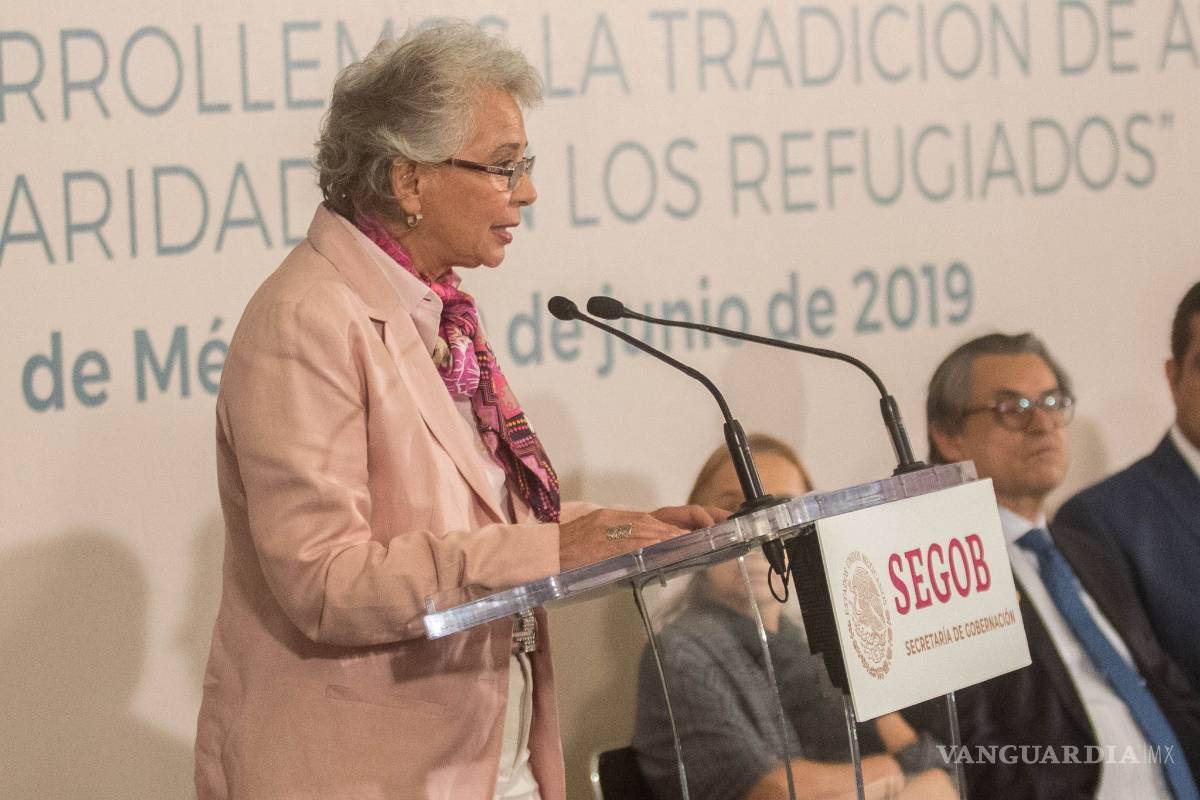 Olga Sánchez Cordero realiza agenda de gobernabilidad para paz en México
