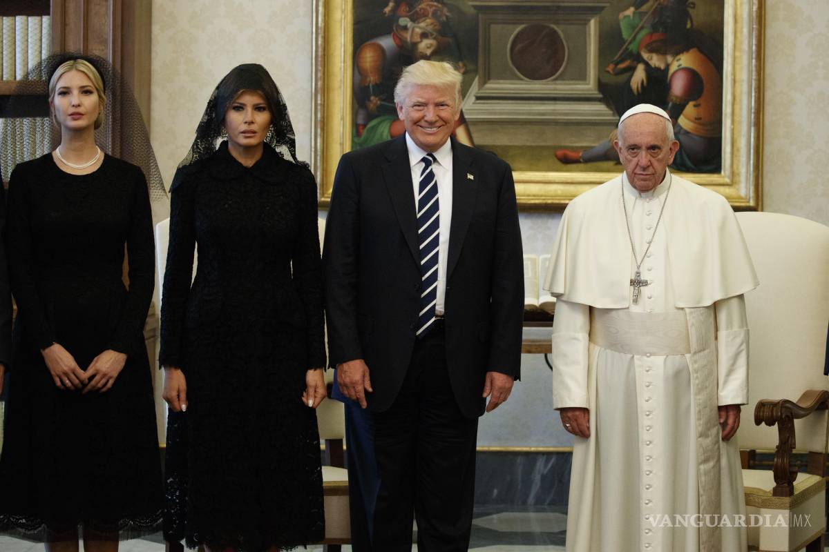$!Trump se reunió en una ocasión con Francisco, en un acto en gran medida cordial en el Vaticano en 2017. Pero sus diferencias persistieron.