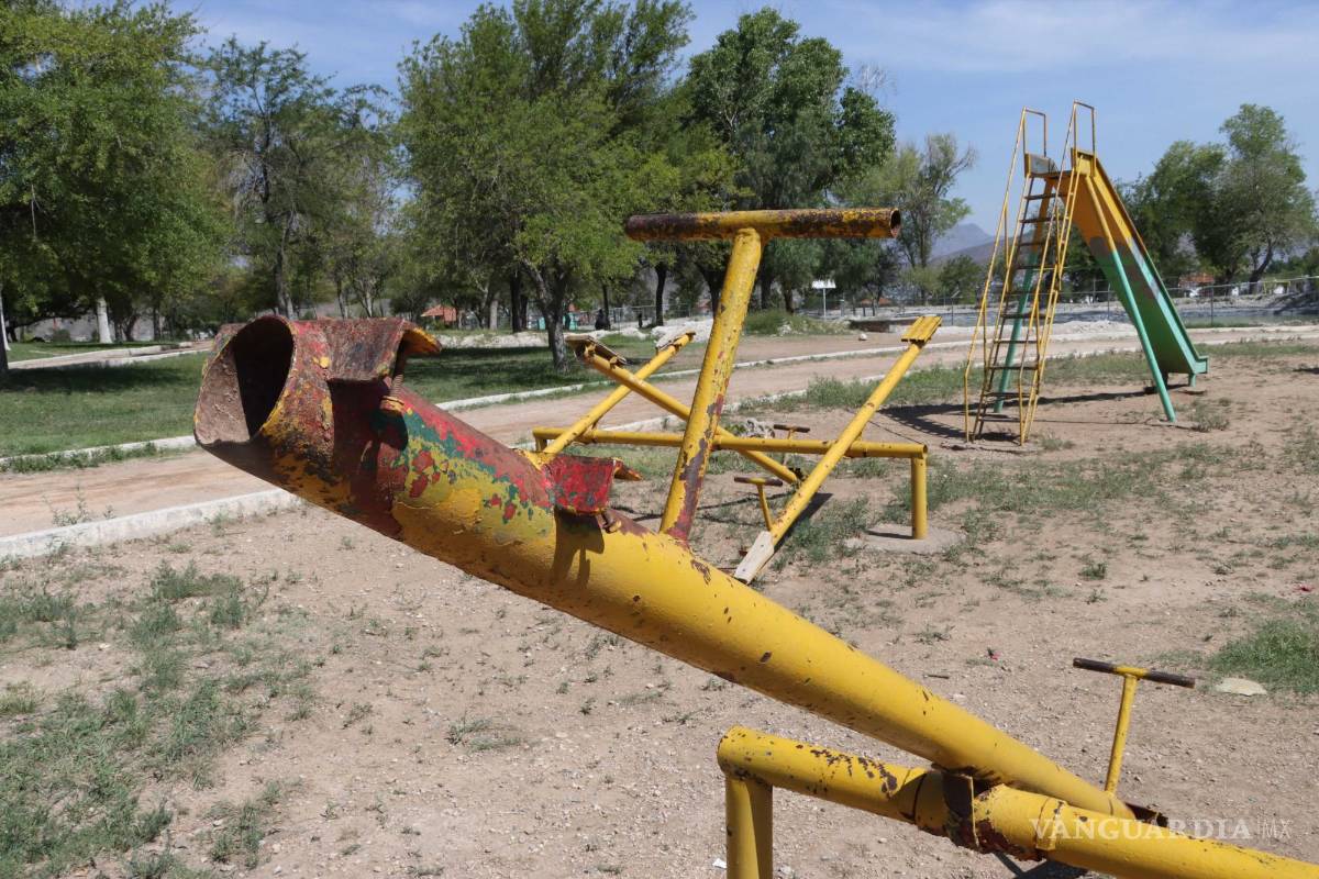 Saltillo: pasan los años y parque de la V. Carranza sigue en total abandono