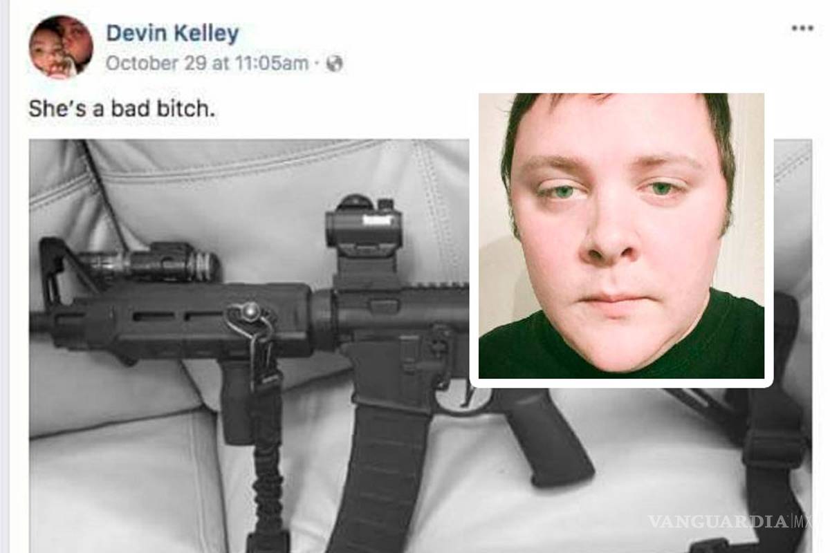 Un amante de las armas, el presunto tirador de la masacre en iglesia de Texas