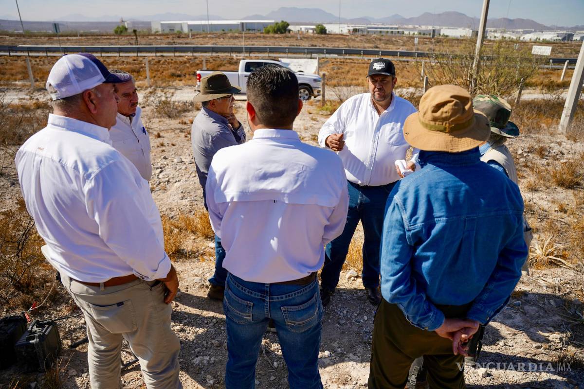 $!El Alcalde realizó una visita a la zona de San José de los Nuncios, donde se desarrollan estudios geohidrológicos.