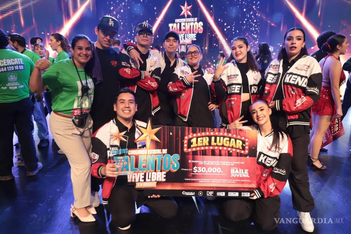 $!Weeknd Crew, de Monclova, consiguió el primer lugar en baile juvenil, mientras que participantes de Sabinas obtuvieron el segundo puesto.