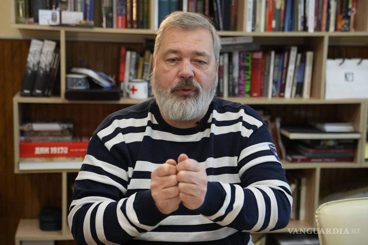 Dmitri Murátov, director del “Nóvaya Gazeta”, el último bastión de la crítica independiente al Kremlin