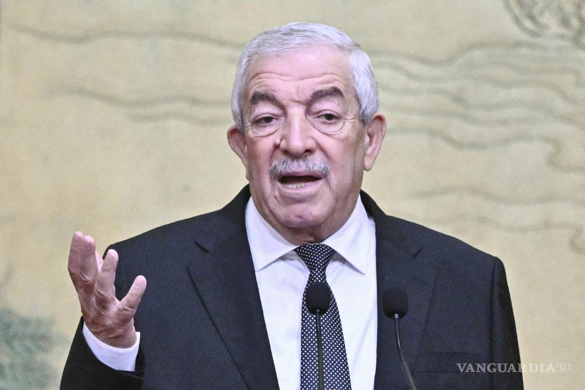 $!Mahmoud al-Aloul de Fatah habla durante un evento organizado por el Ministro de Relaciones Exteriores de China, Wang Yi, en Beijing, China.