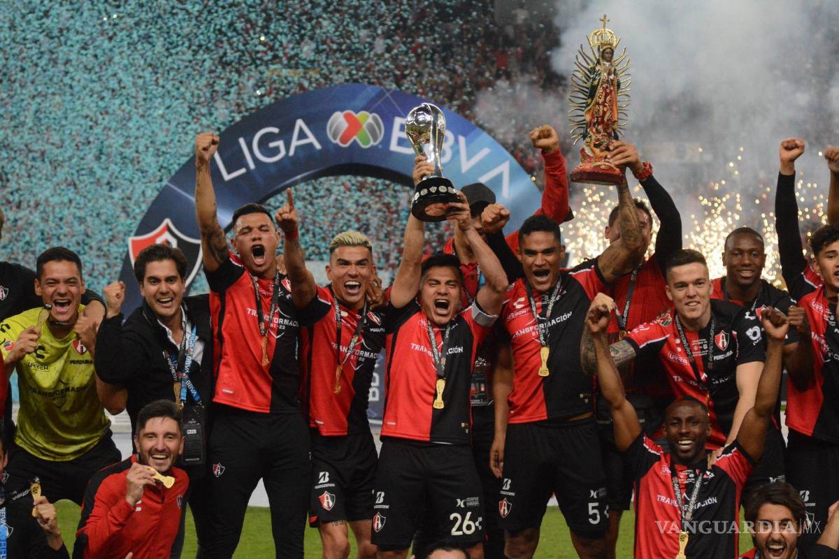 $!GUADALAJARA, JALISCO, 12DICIEMBRE2021.- El Club Atlas se proclamó campeón tras derrotar en tanda de penales 4 a 3 ante el Club León en partido de vuelta de la final de la Liga MX Grita Apertura 2021. FOTO: MARIO JASSO/CUARTOSCURO.COM