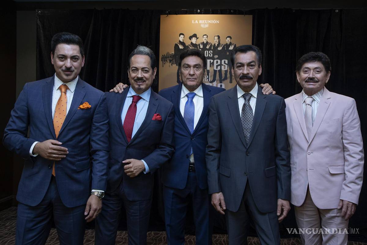 $!Iintegrantes del grupo mexicano los Tigres del Norte en Ciudad de México (México).