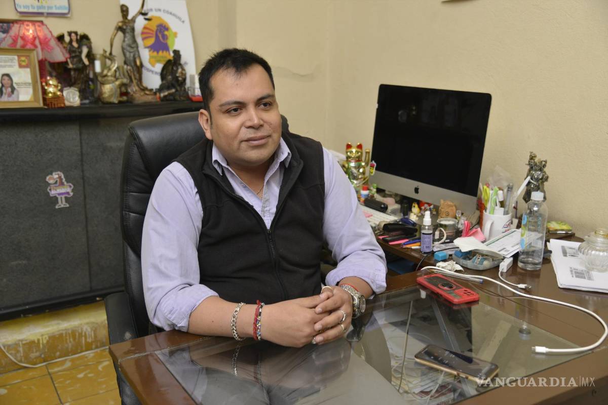 $!Cristóbal Cervantes, activista saltillense, se registró y busca contender como candidato independiente a la Gubernatura de Coahuila.