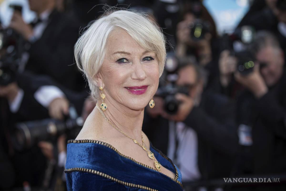 $!Helen Mirren llega al estreno de la película Girls of The Sun en la 71a edición del Festival de Cine de Cannes, el 12 de mayo de 2018 en Cannes, Francia.