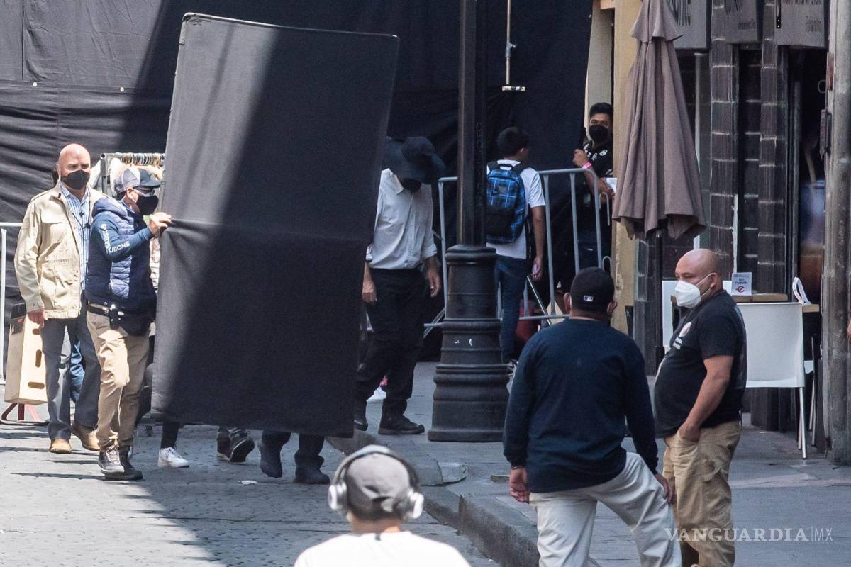$!Tercer día de rodaje del nuevo filme del director Alejandro González Iñárritu. Cuartoscuro/Mario Jasso