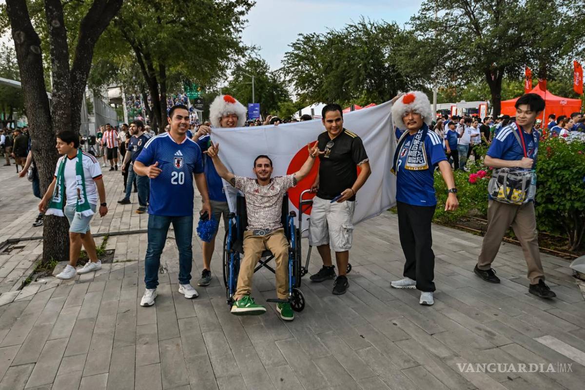 $!Entre cánticos y sonrisas, aficionados japoneses imaginaron una Final de ensueño entre México y Japón en la Copa del Mundo 2026.