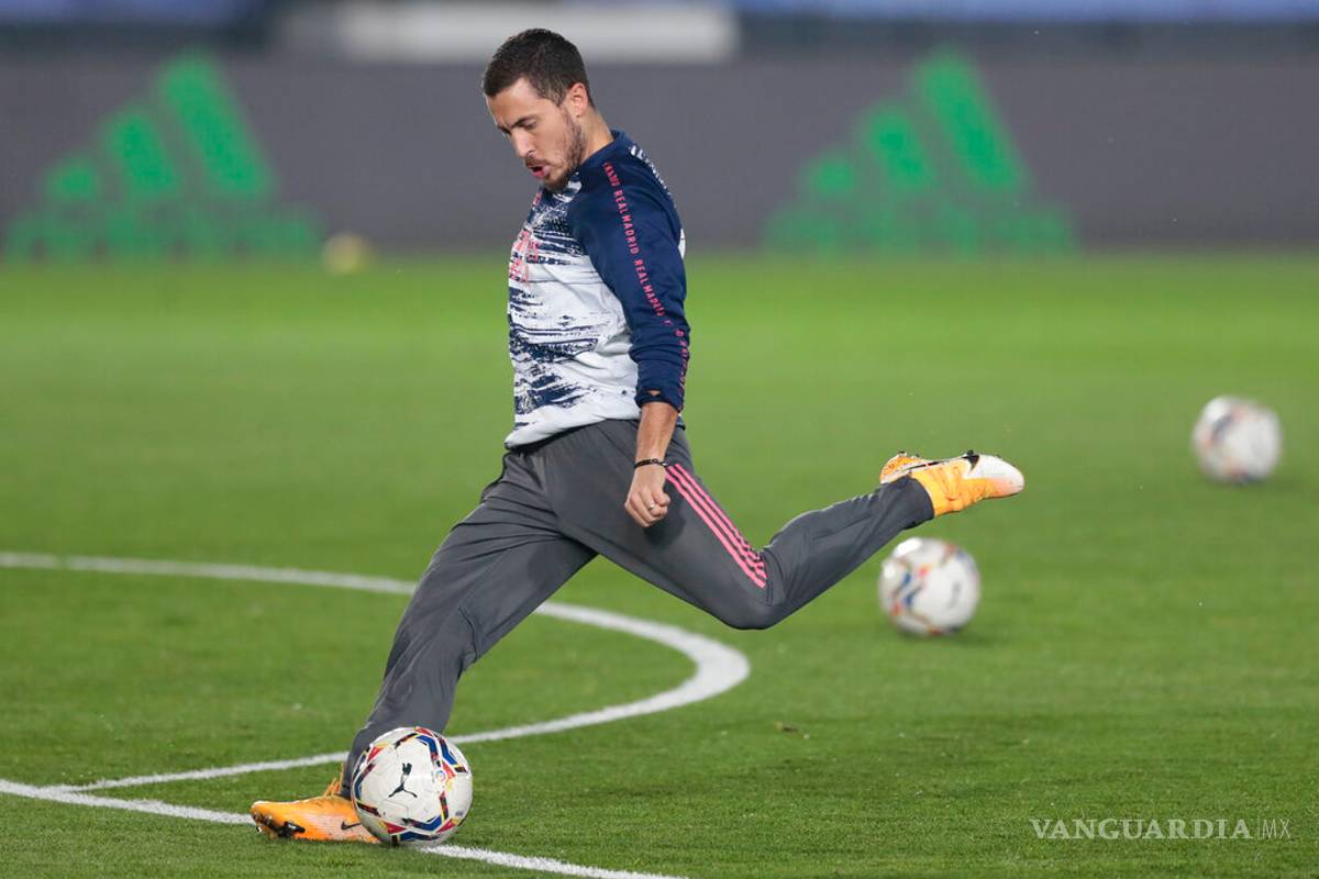 Otra vez, Eden Hazard está lesionado con el Real Madrid