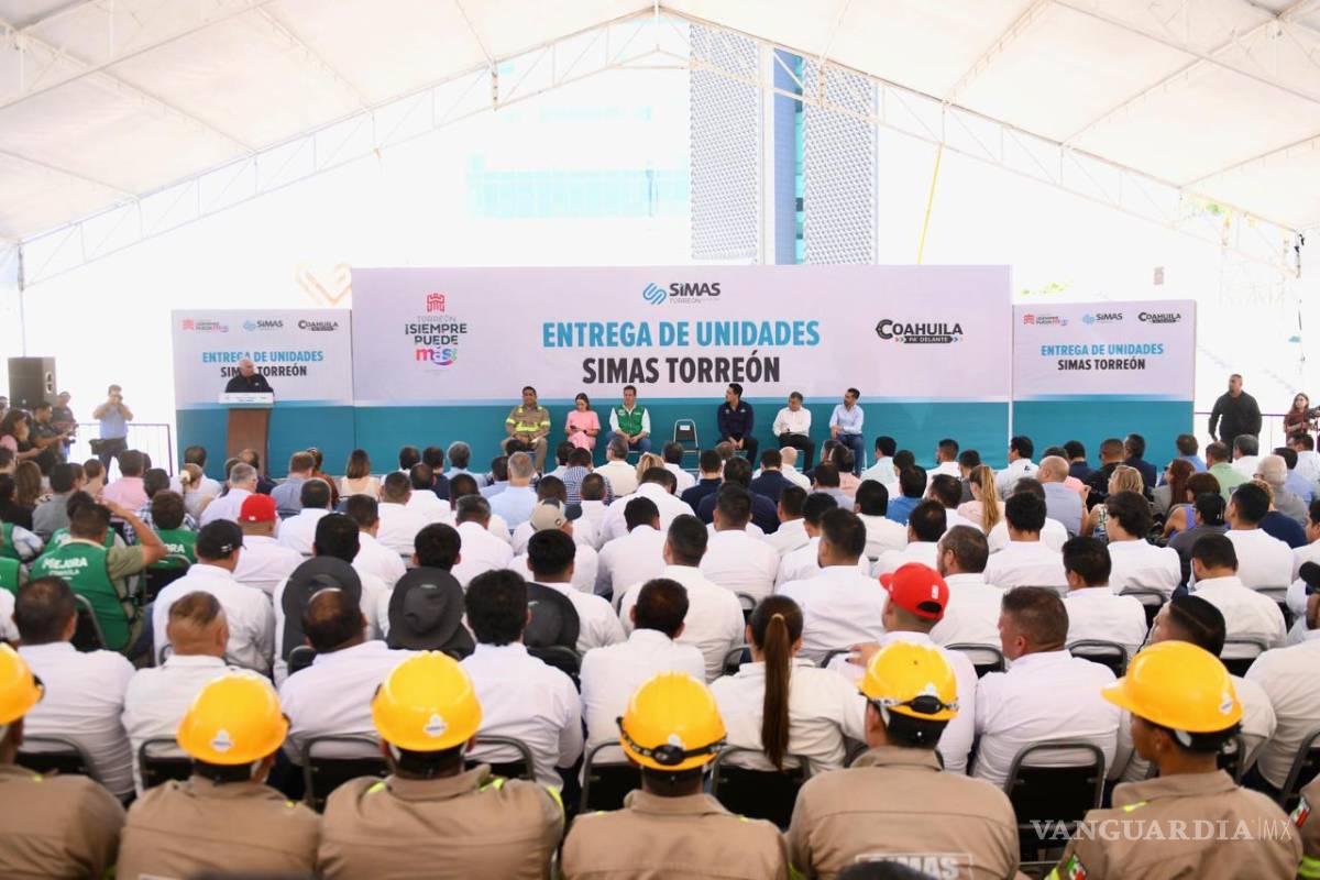 Refuerzan Simas Torreón con nuevas unidades y 30 cuadrillas de mantenimiento