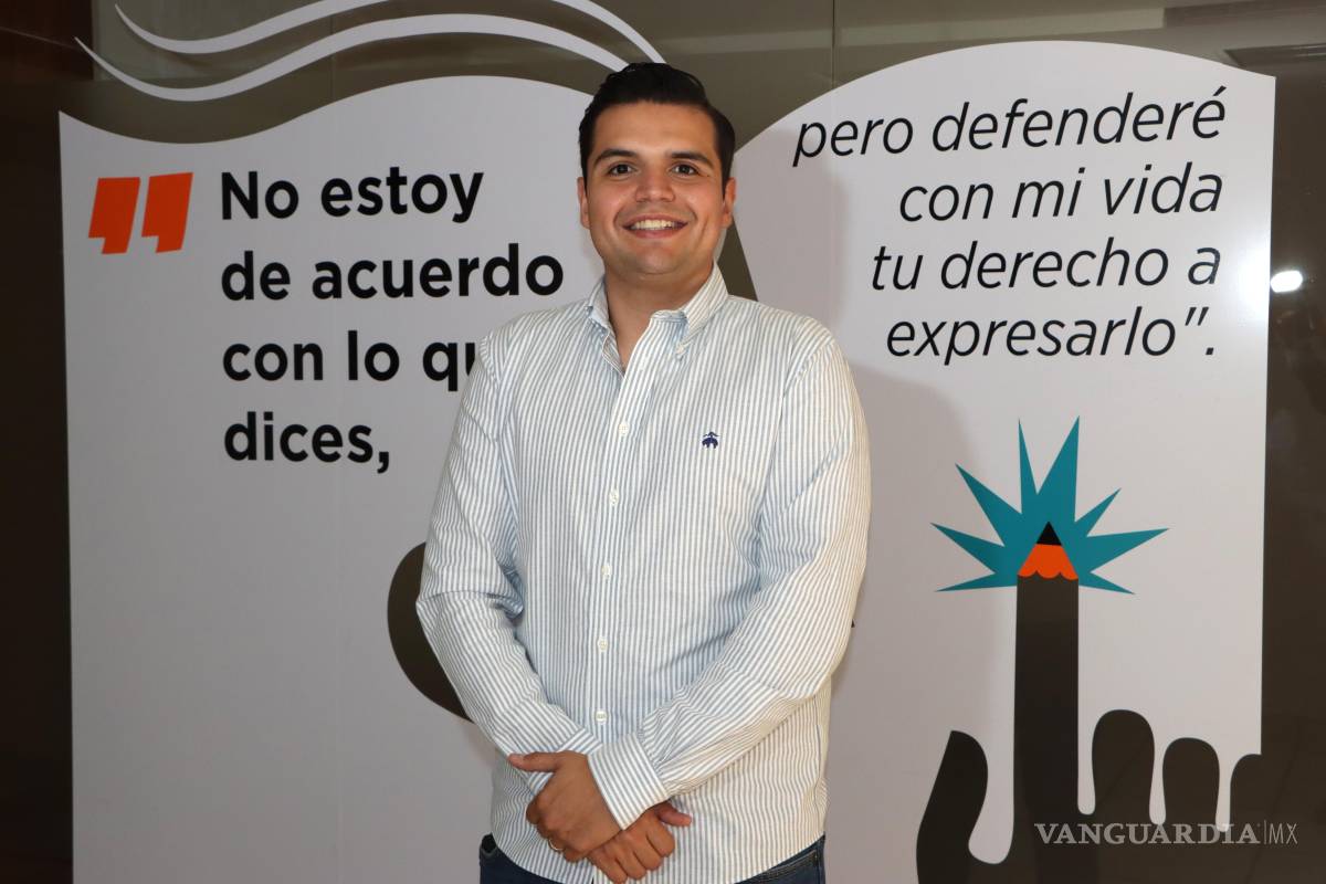 $!El candidato a magistrado federal propone una política de puertas abiertas.