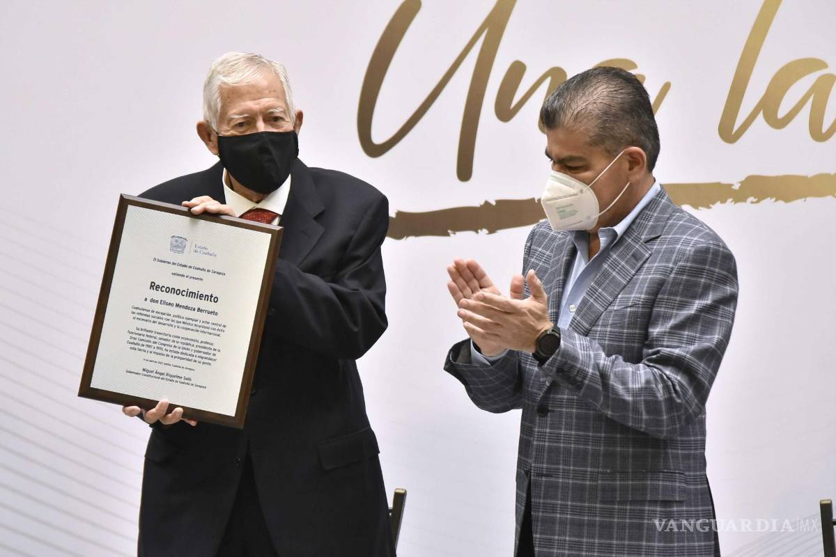 Fallece Eliseo Mendoza Berrueto a los 91 años; fue un guía intelectual y educador: Riquelme