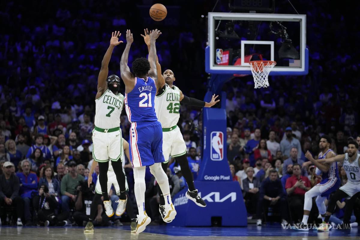 Se van a tiempo extra y Harden termina por definir la victoria de los 76ers ante Celtics 116-115