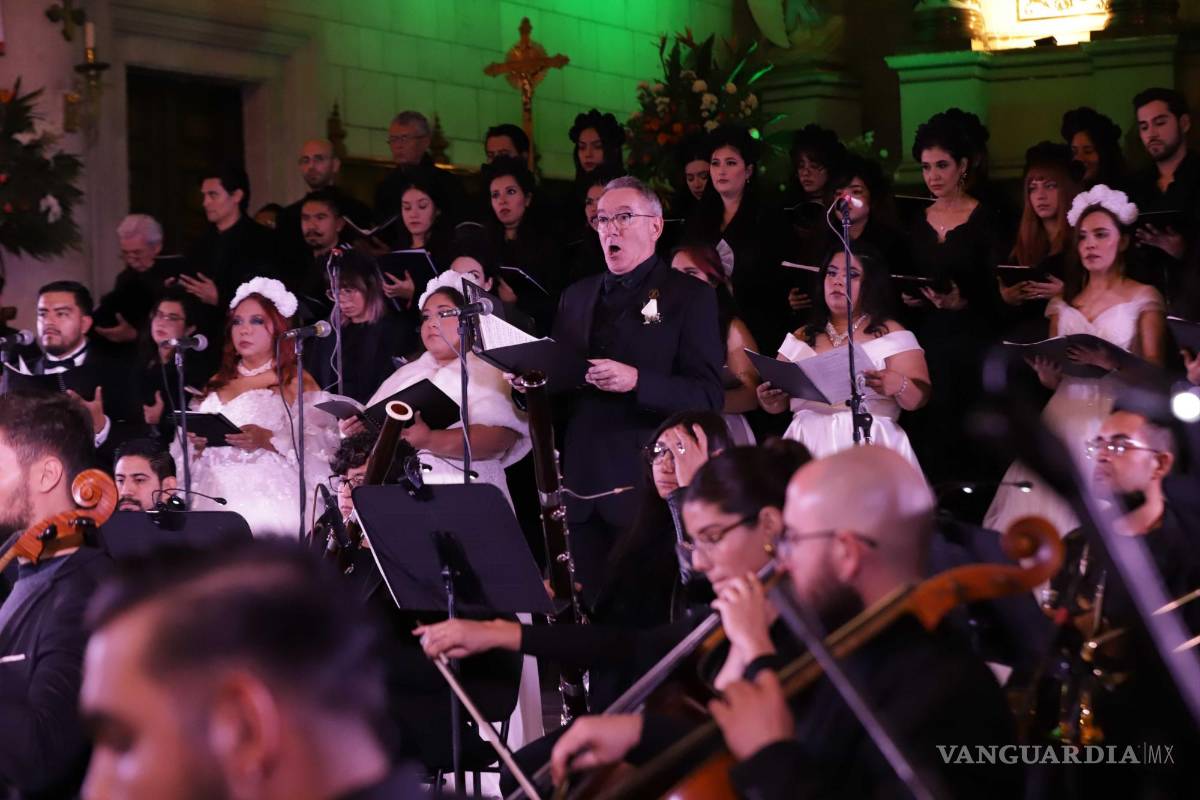 $!El concierto ‘Lux Perpetua’ llevó el Requiem de Mozart a la Catedral