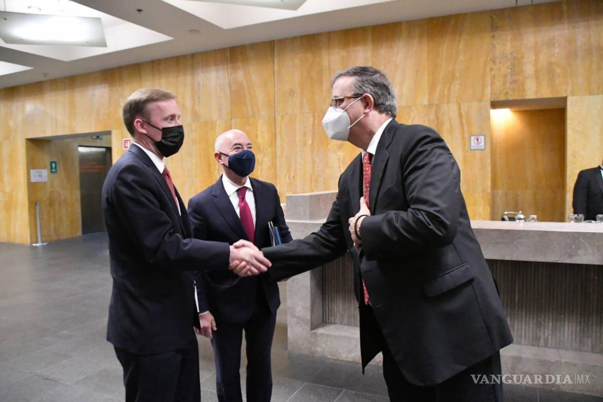 Migración y seguridad, los temas de la reunión del canciller Marcelo Ebrard con funcionarios de EU