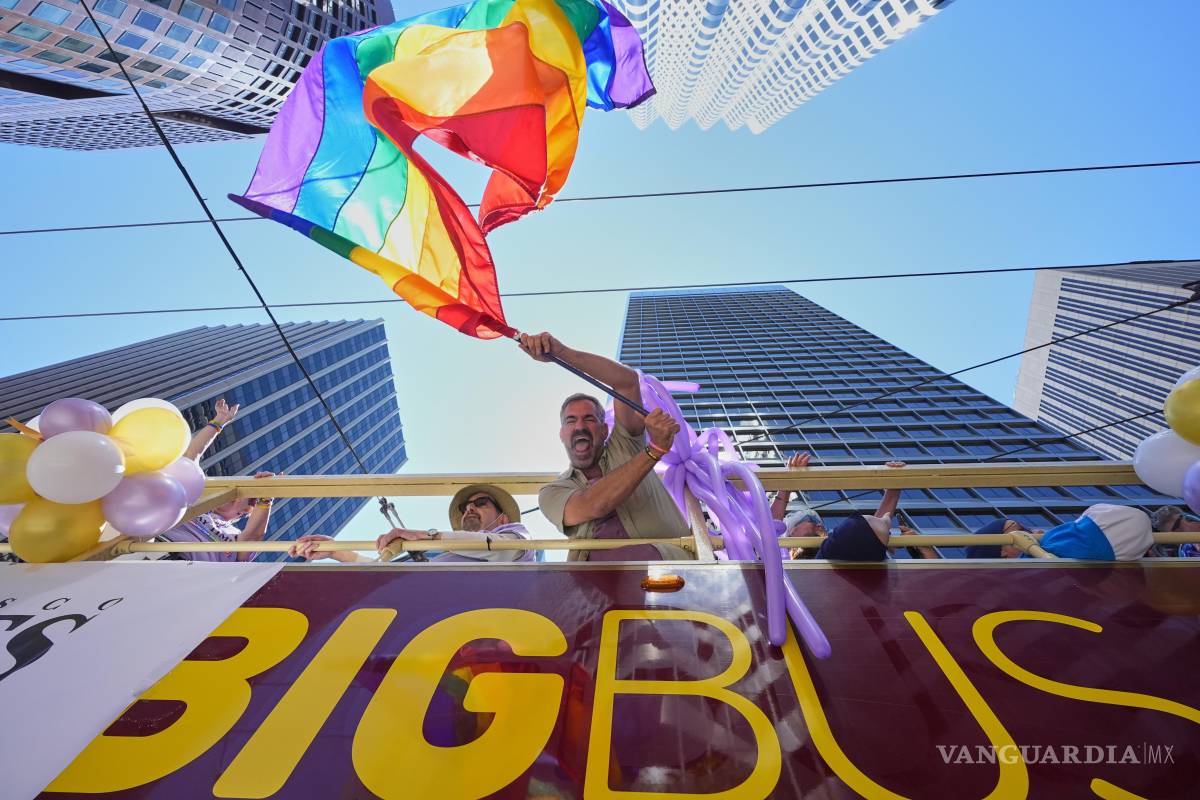 $!Participantes en el Desfile del Orgullo, 29 de junio de 2025, en San Francisco.