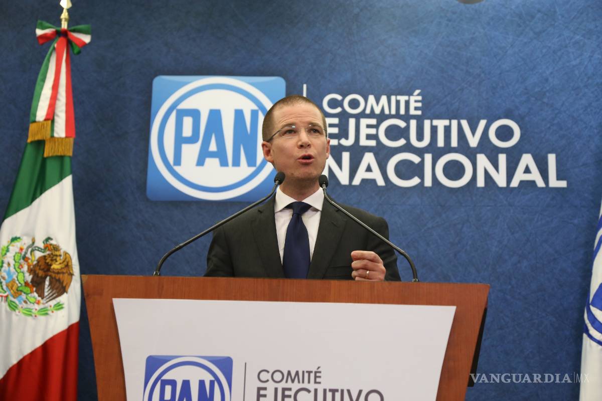 Anaya se defiende: soy vocero del partido