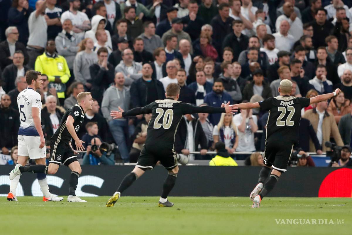 $!Ajax sigue viviendo el 'cuento de hadas' y gana al Tottenham en la Champions League