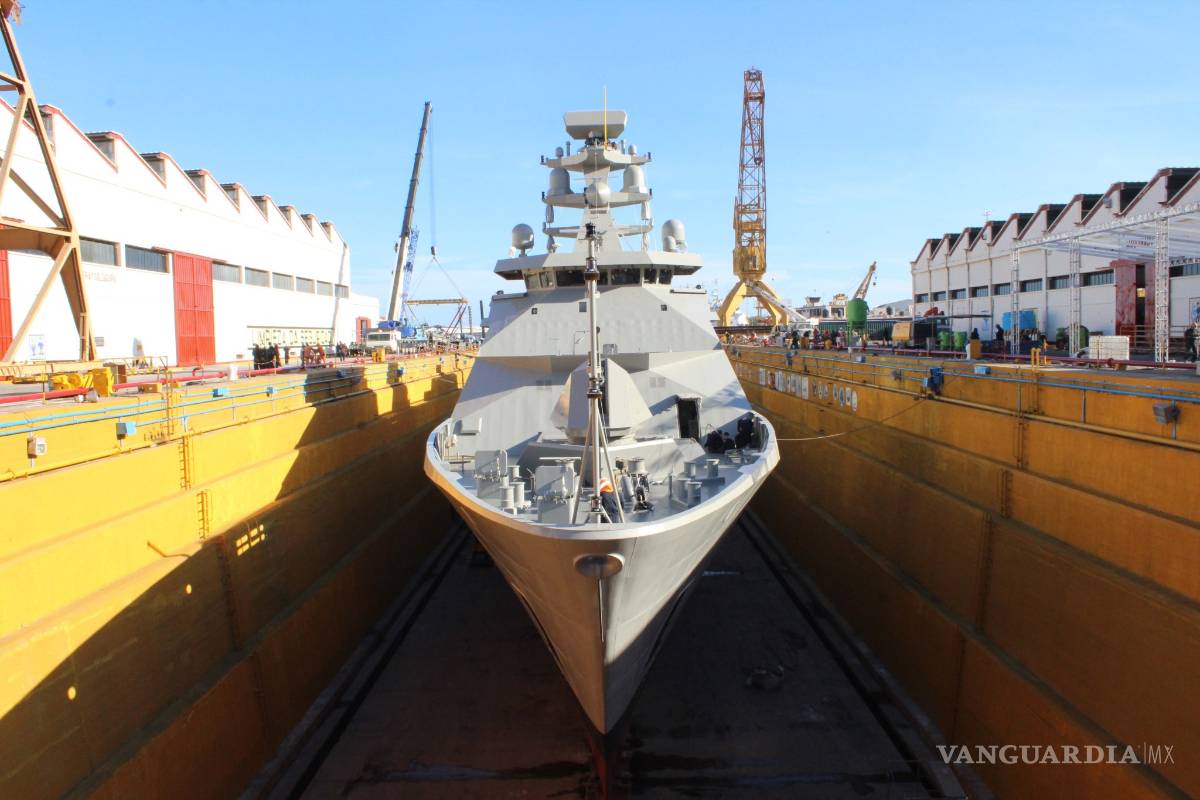 $!Patrulla oceánica de la Armada de México fue construida con acero de AHMSA