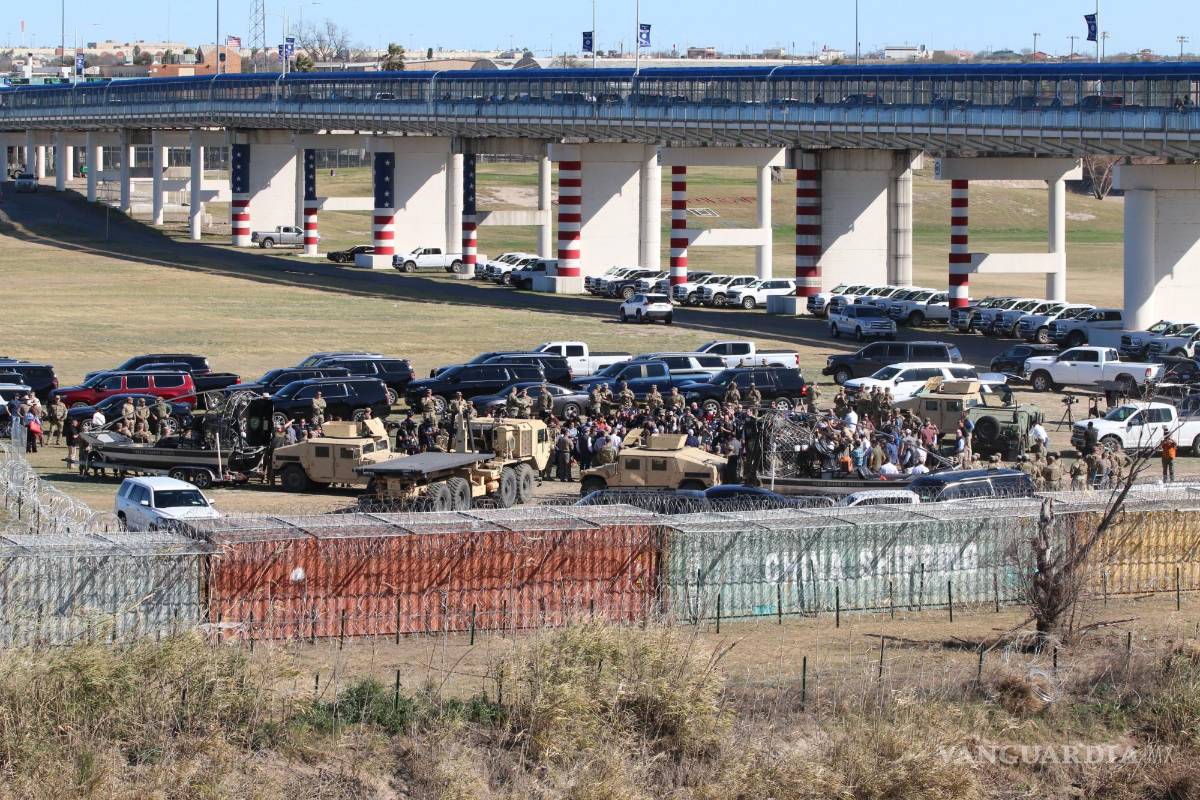 Ante el ingreso de migrantes, despliegue militar se mantendrá por tiempo indefinido en Eagle Pass