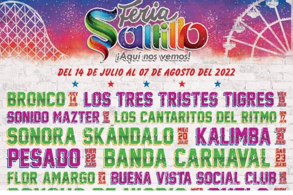 Expo Feria Saltillo presenta a sus invitados con pocas sorpresas y mucha música grupera