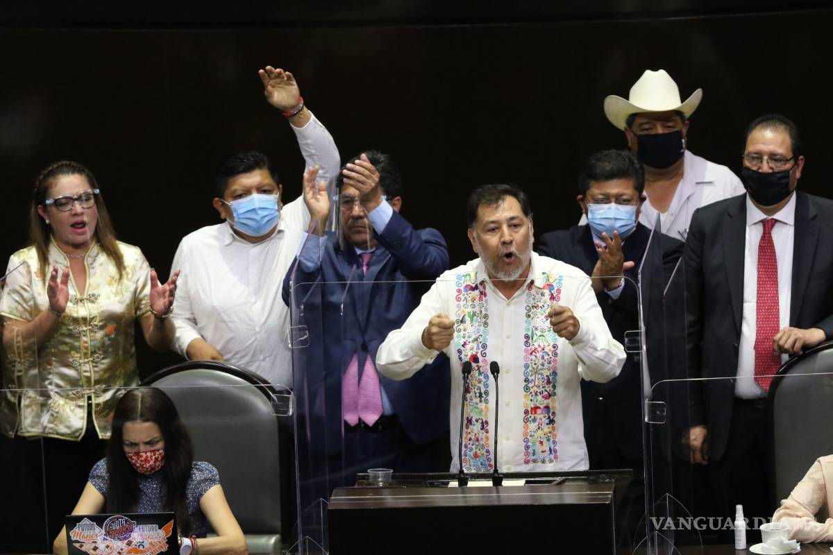 Yo soy el presidente de la Cámara en el corazón del pueblo: Fernández Noroña