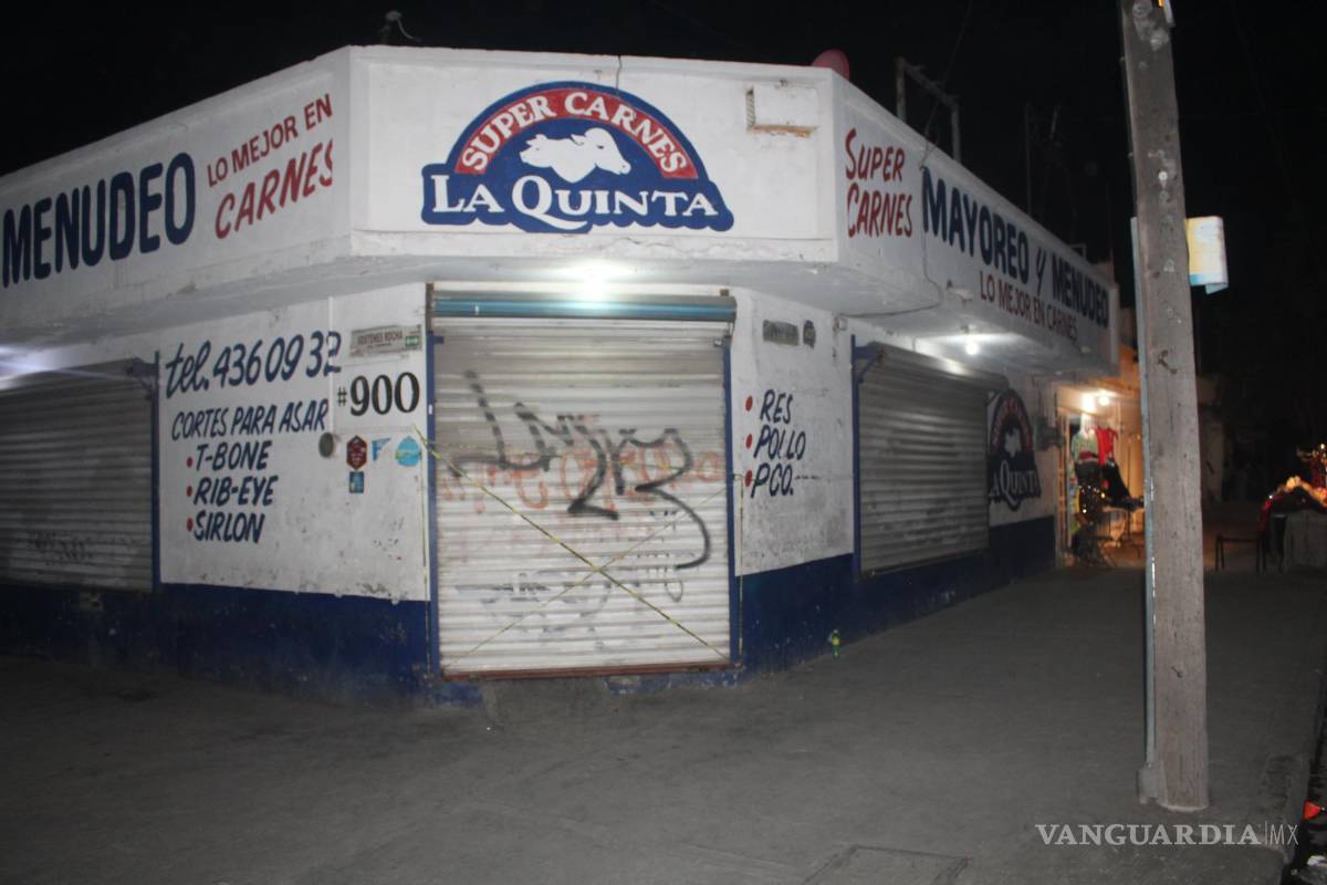 Muere congelado en el cuarto frío de una carnicería, en Saltillo