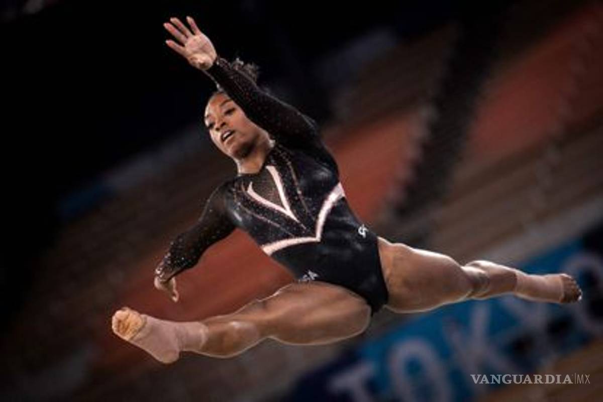 Simone Biles, lista para participar en la final de viga de equilibrio en Tokio 2020