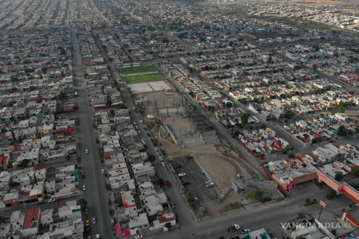 Multideportivo El Sarape registra avance del 60 por ciento