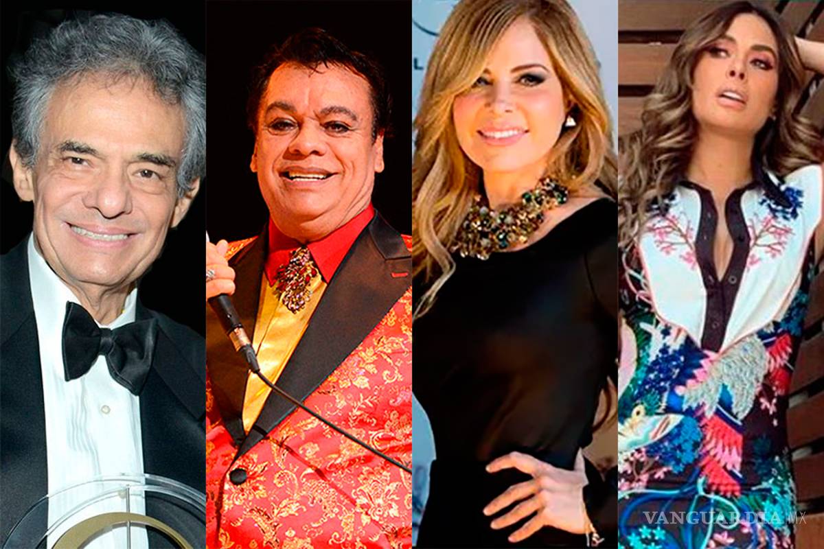 José José, Juan Gabriel, Gloria Trevi y Galilea Montijo entre los perdonados por el SAT