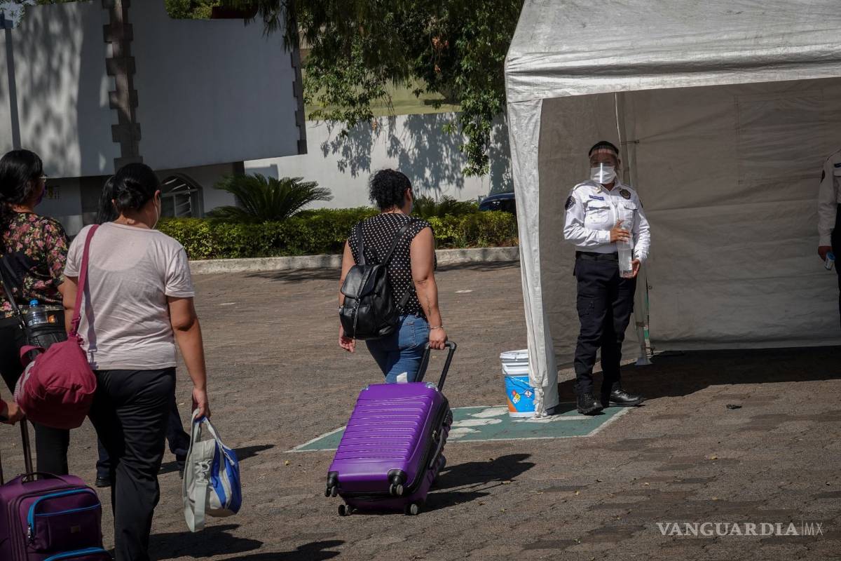 $!Los Pinos, antes residencia presidencial ahora hogar para personal de salud que atiende pacientes con COVID-19 (fotos)