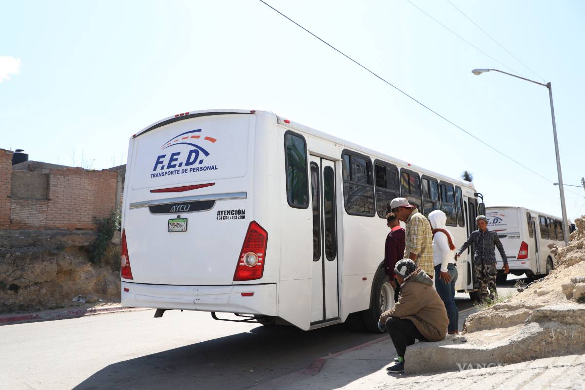 Llega ‘de paso’ caravana de 300 centroamericanos en Saltillo