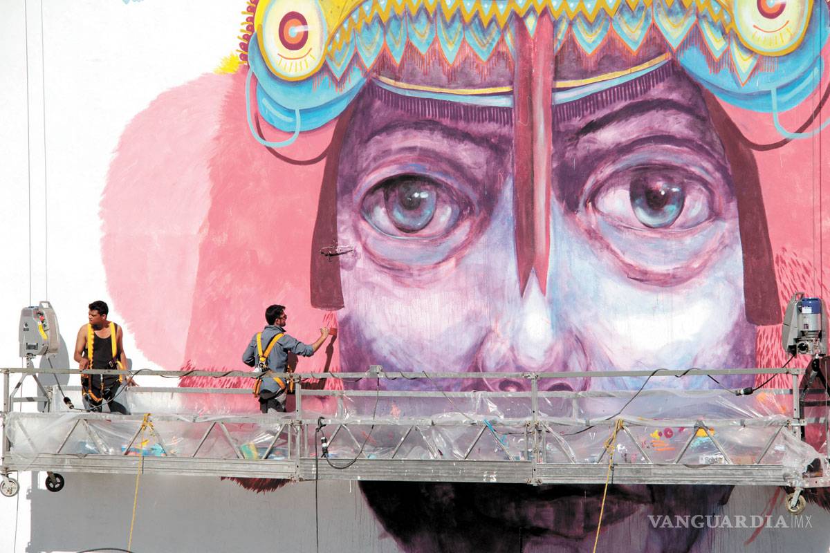 Mural Central ¡Despega la mirada del piso!