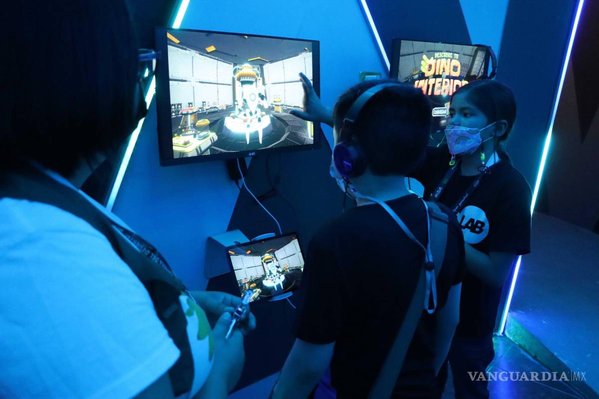 $!¡Al mundo jurásico! Inauguran pabellón de realidad virtual en el Museo del Desierto