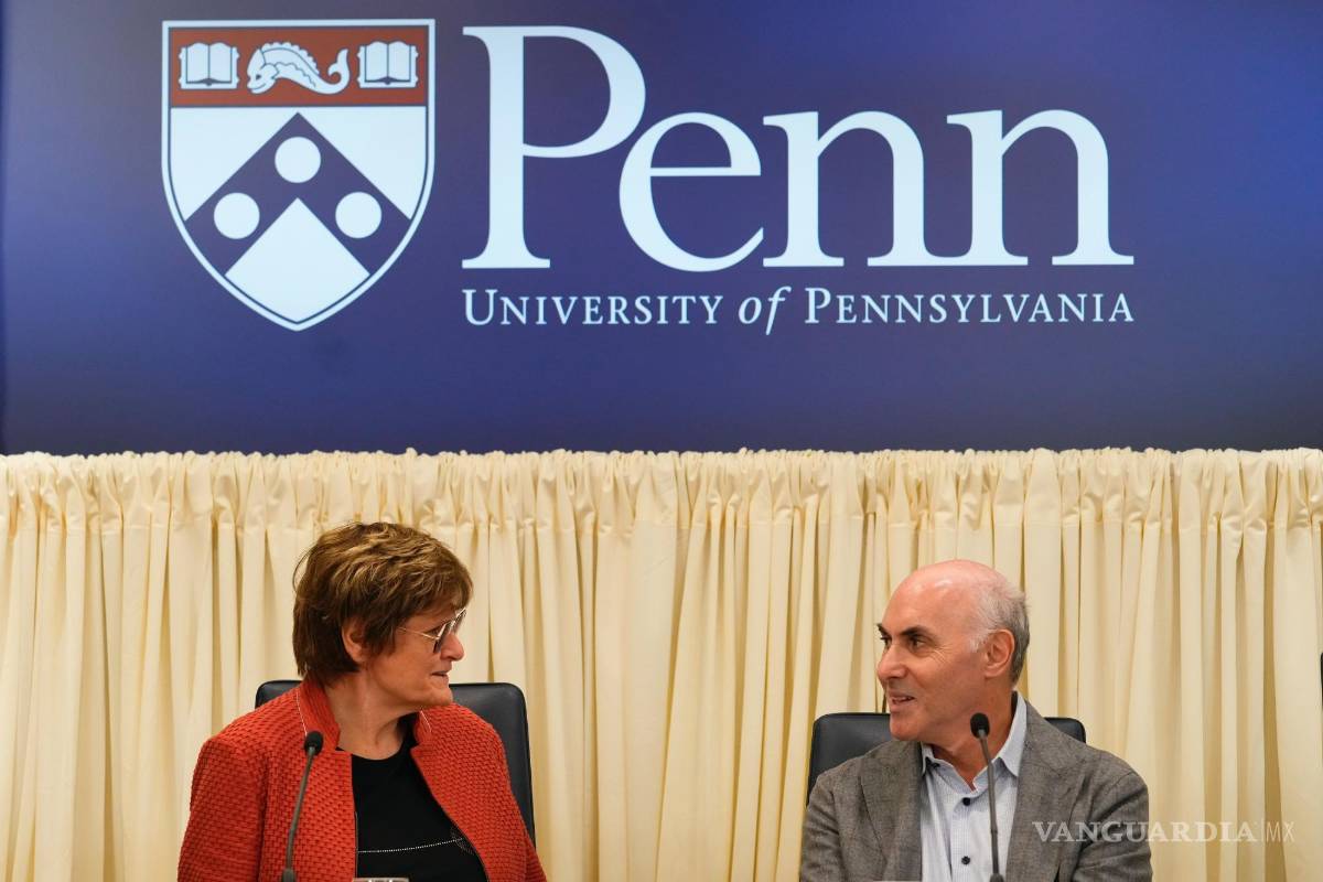 $!02/11/2023. La bioquímica húngaro-estadounidense Katalin Karikó y el médico científico estadounidense Drew Weissman en la Universidad de Pensilvania