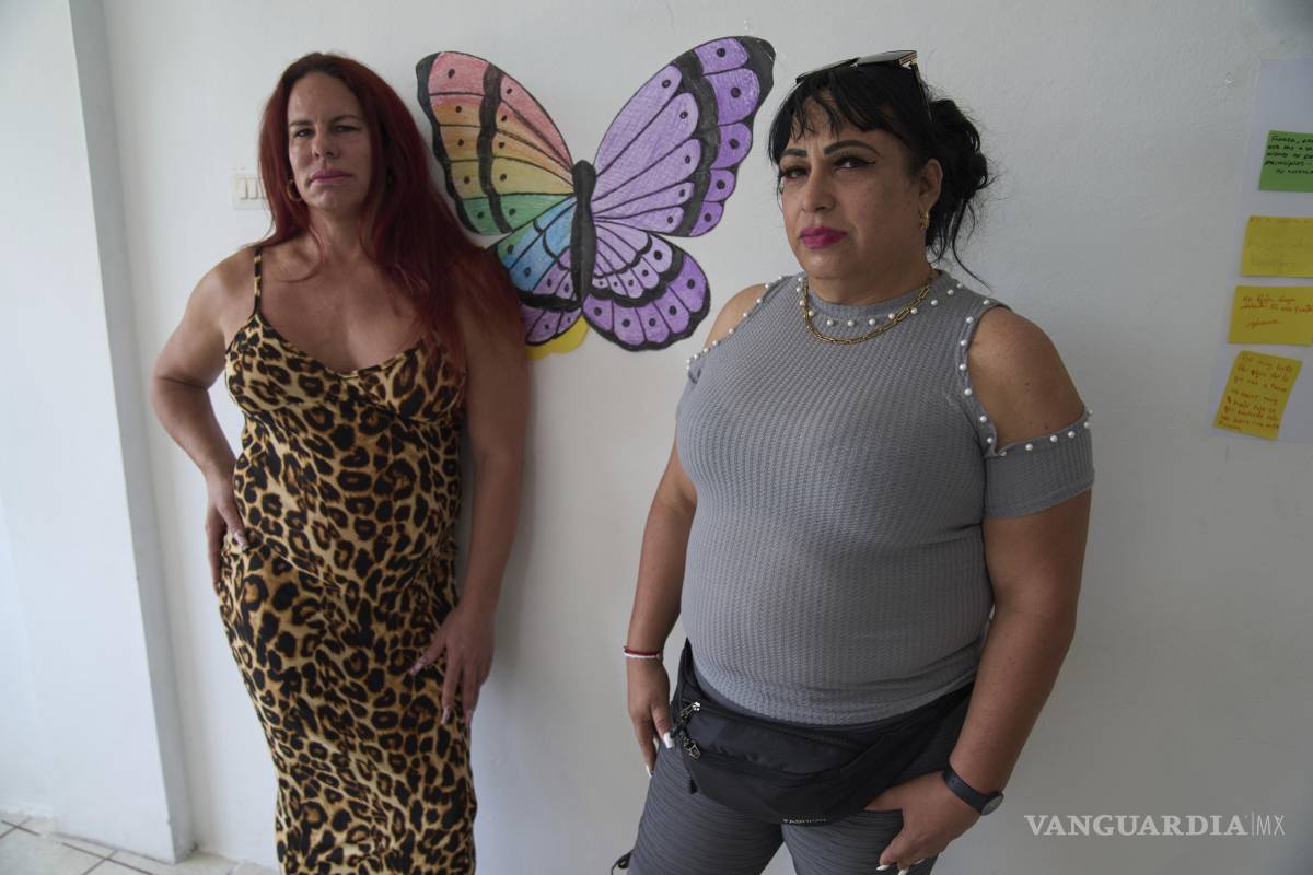 $!Las mujeres transgénero Rachel Pérezy Ana Esquivel, quienes solicitaron asilo en México en Casa Frida.
