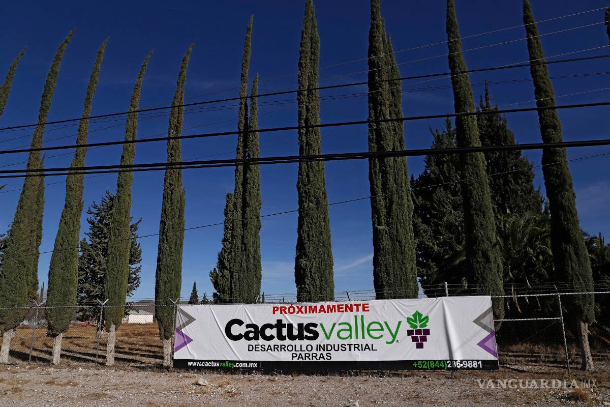 Presenta Cactus Valley nuevo parque industrial y Museo El Mamut, en Parras de la Fuente