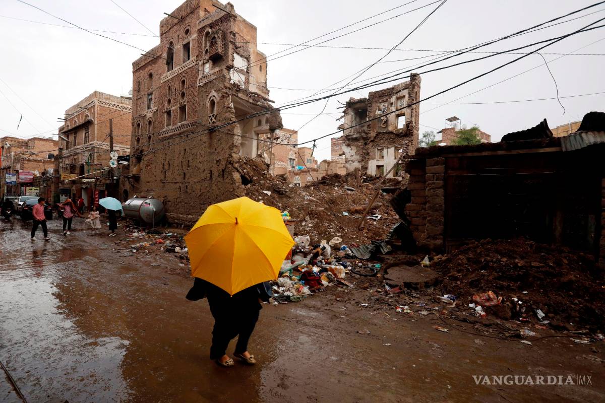 Reporta Yemen 64 muertes durante intensas lluvias