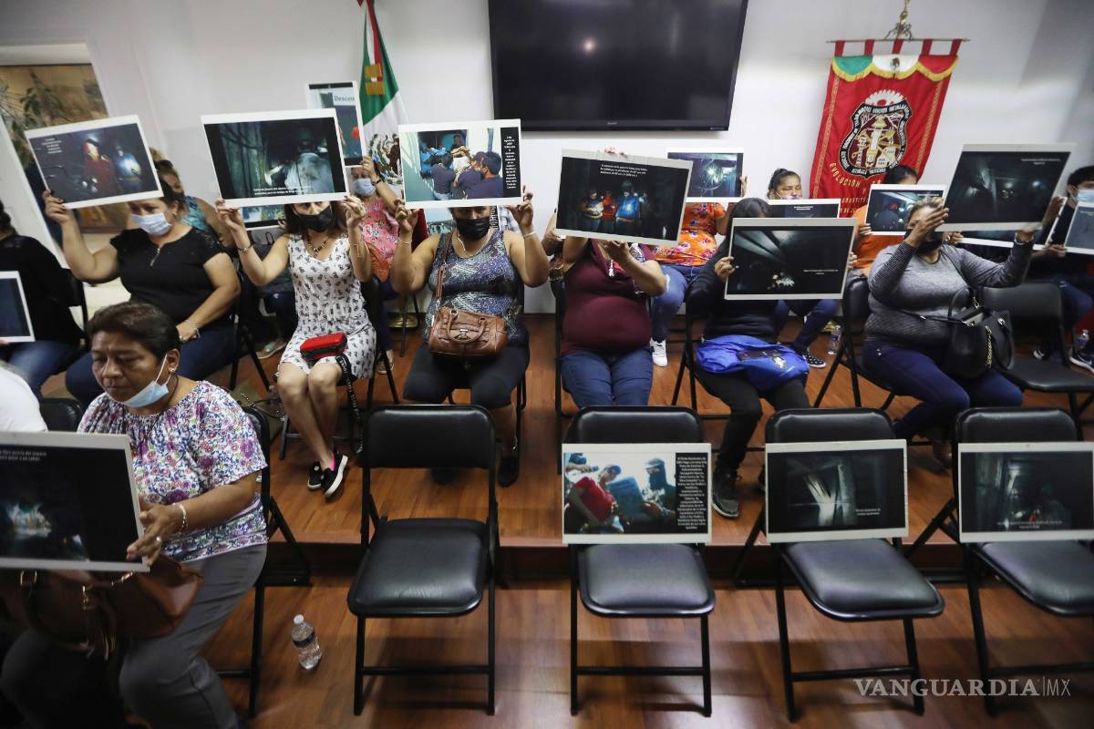 ‘Hay avances en rescate de cuerpos’: Viudas de Pasta de Conchos