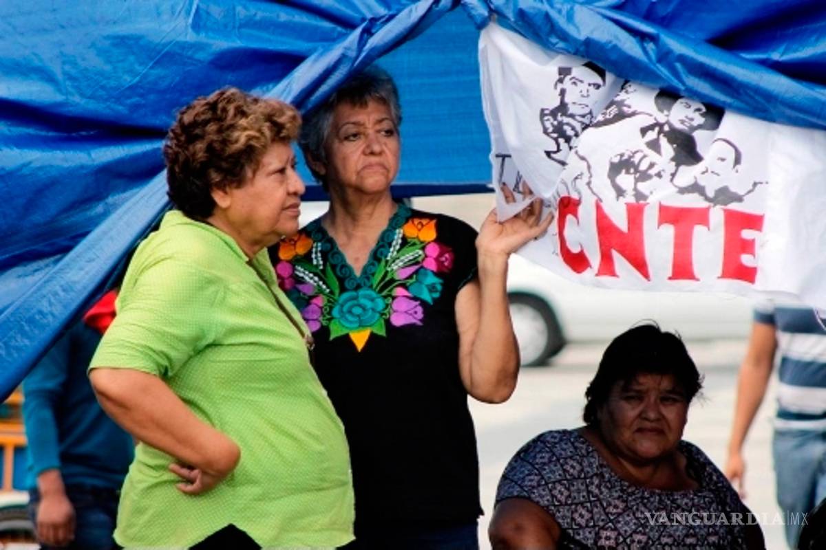 Ante inminente aval a la reforma educativa, acuerda la CNTE más protestas