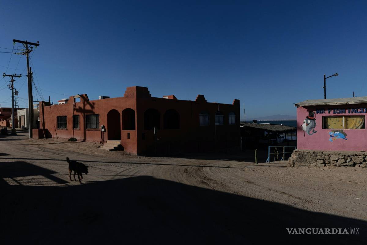 $!Un vecindario cerca del área donde la empresa israelí IDE Technologies propone construir una planta desalinizadora, enPuerto Peñasco, México.
