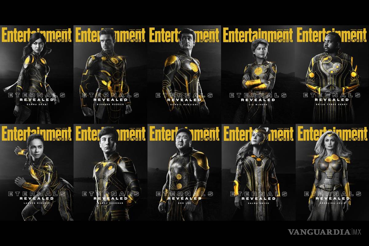 Salma Hayek impacta en nuevas imágenes de ‘Eternals’ de Marvel