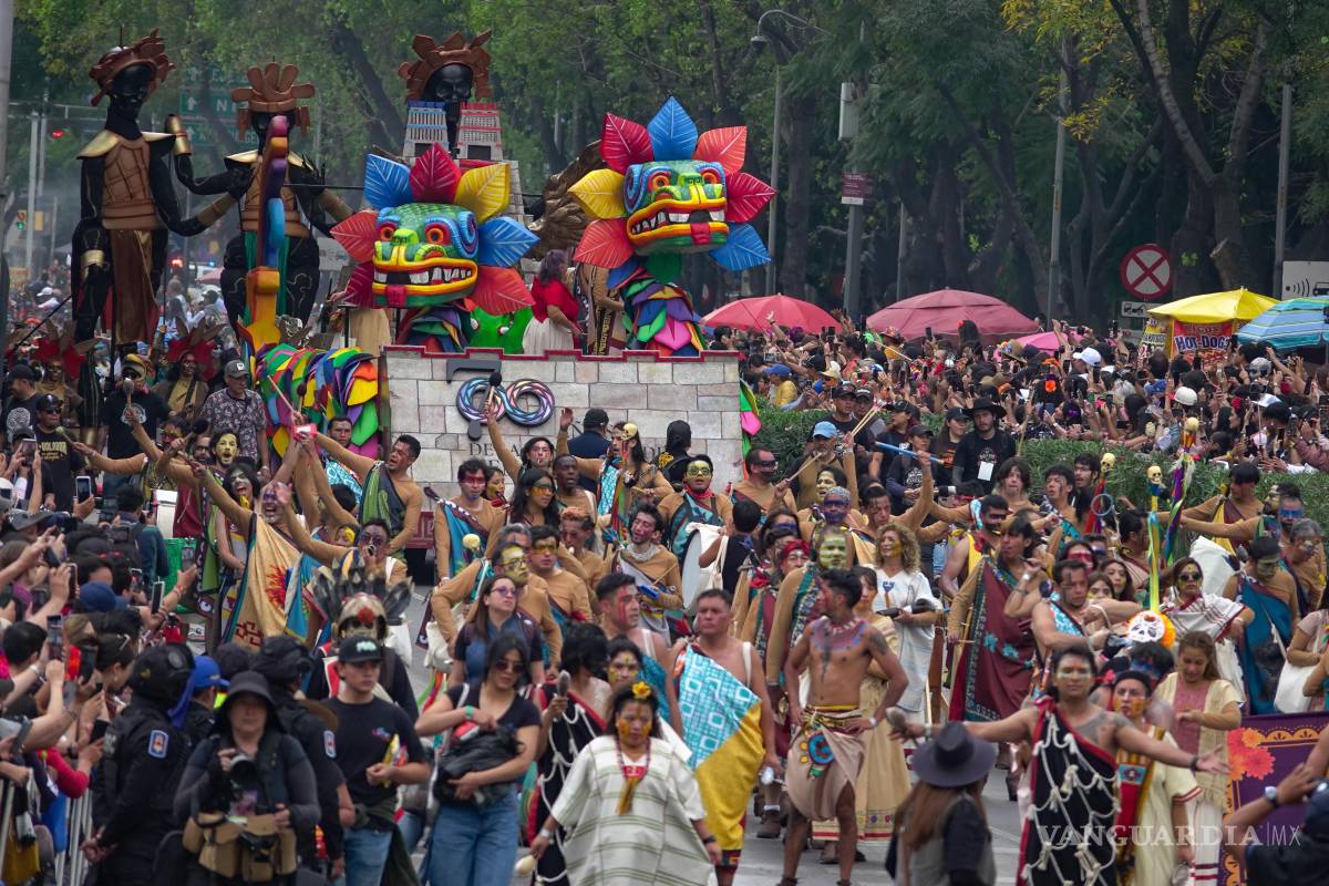 $!La Ciudad de México se prepara para una nueva edición del Gran Desfile de Día de Muertos.