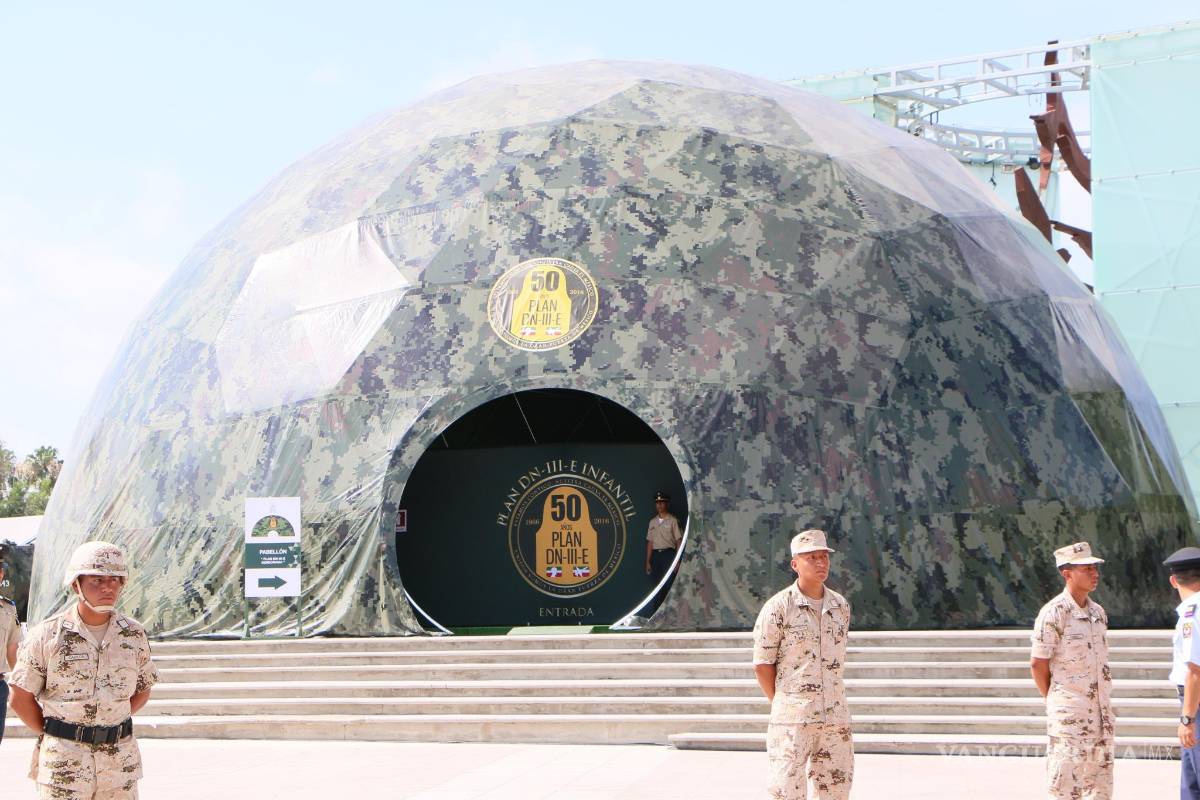 $!Inicia en Piedras Negras la exposición “Fuerzas Armadas…Pasión por Servir a México”