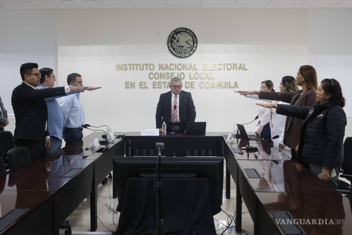 INE Coahuila prevé participación menor al 50 por ciento en elecciones del 2026